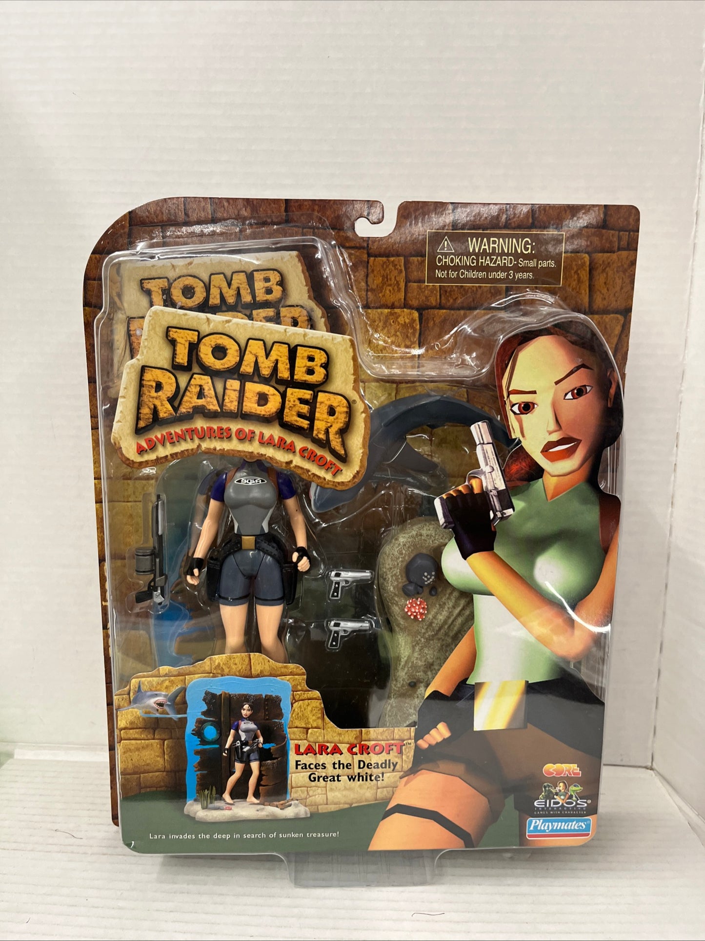 TOMB RAIDER ADVENTURES OF LARA CROFT FACES DEADLY GREAT WHITE (1999)