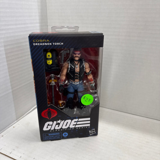 Hasbro G.I. Joe Classified Series #123 Cobra Dreadnok Torch 6" Figure New Sealed
