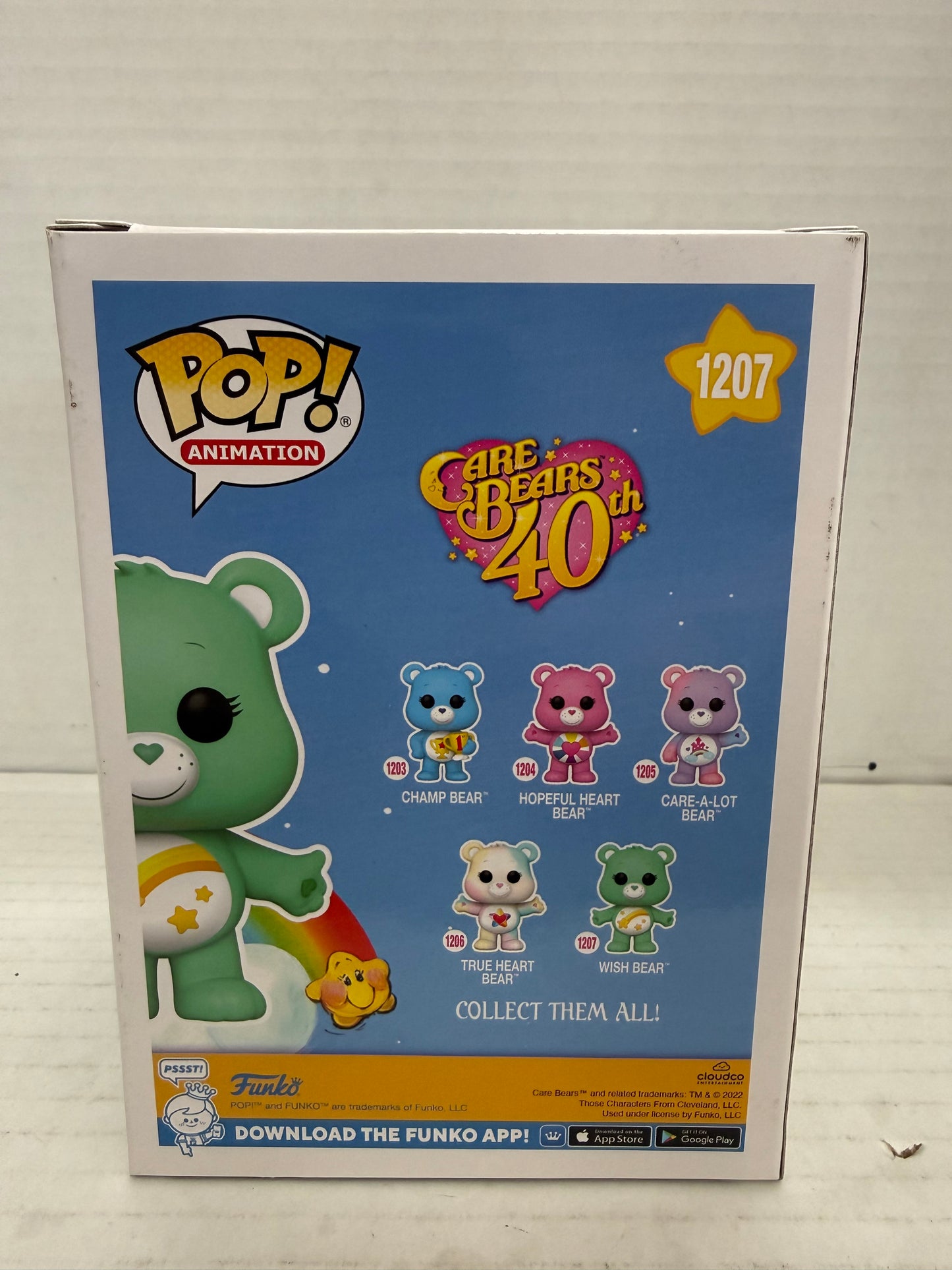 Funko Pop! Vinyl: Care Bears - Wish Bear #1207