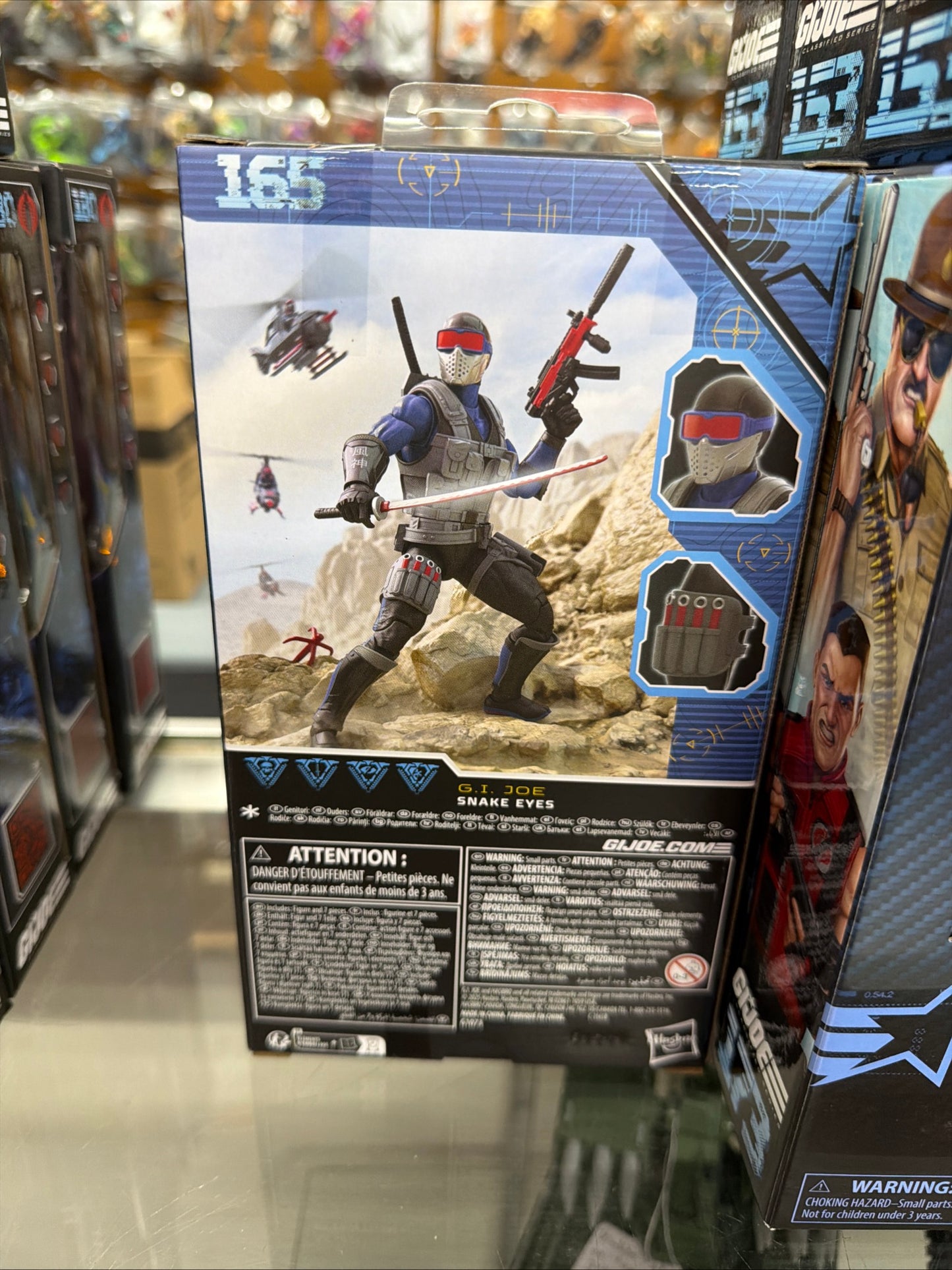 G.I. Joe Classfied 6 Inch Action Figure Wave 22 - Snake Eyes V4 #165