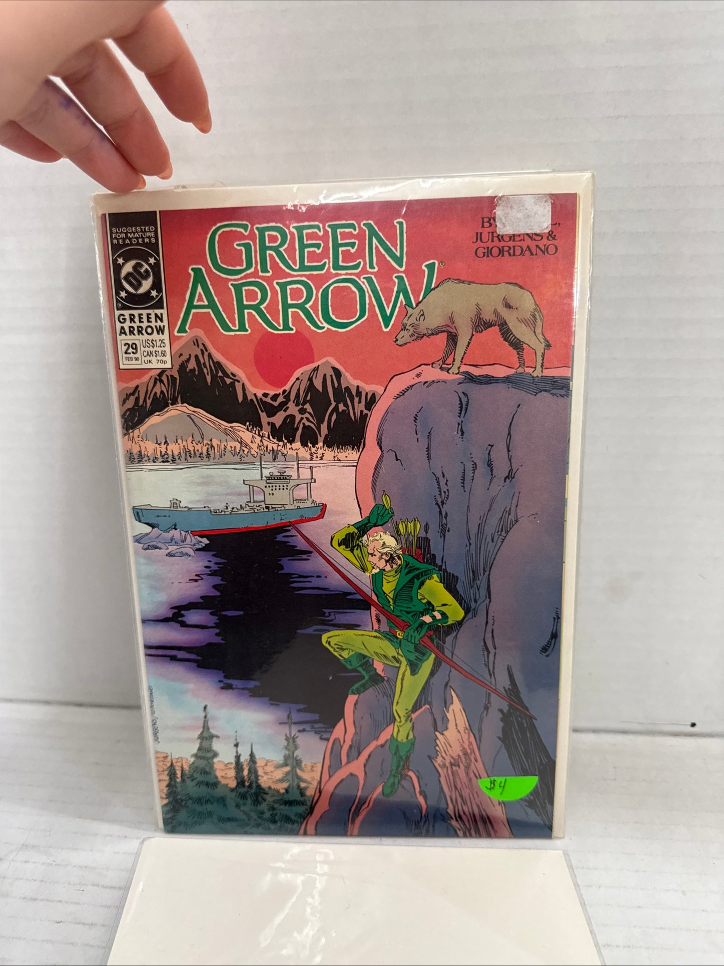 Green Arrow DC 1990 Run Of 14 Comics!