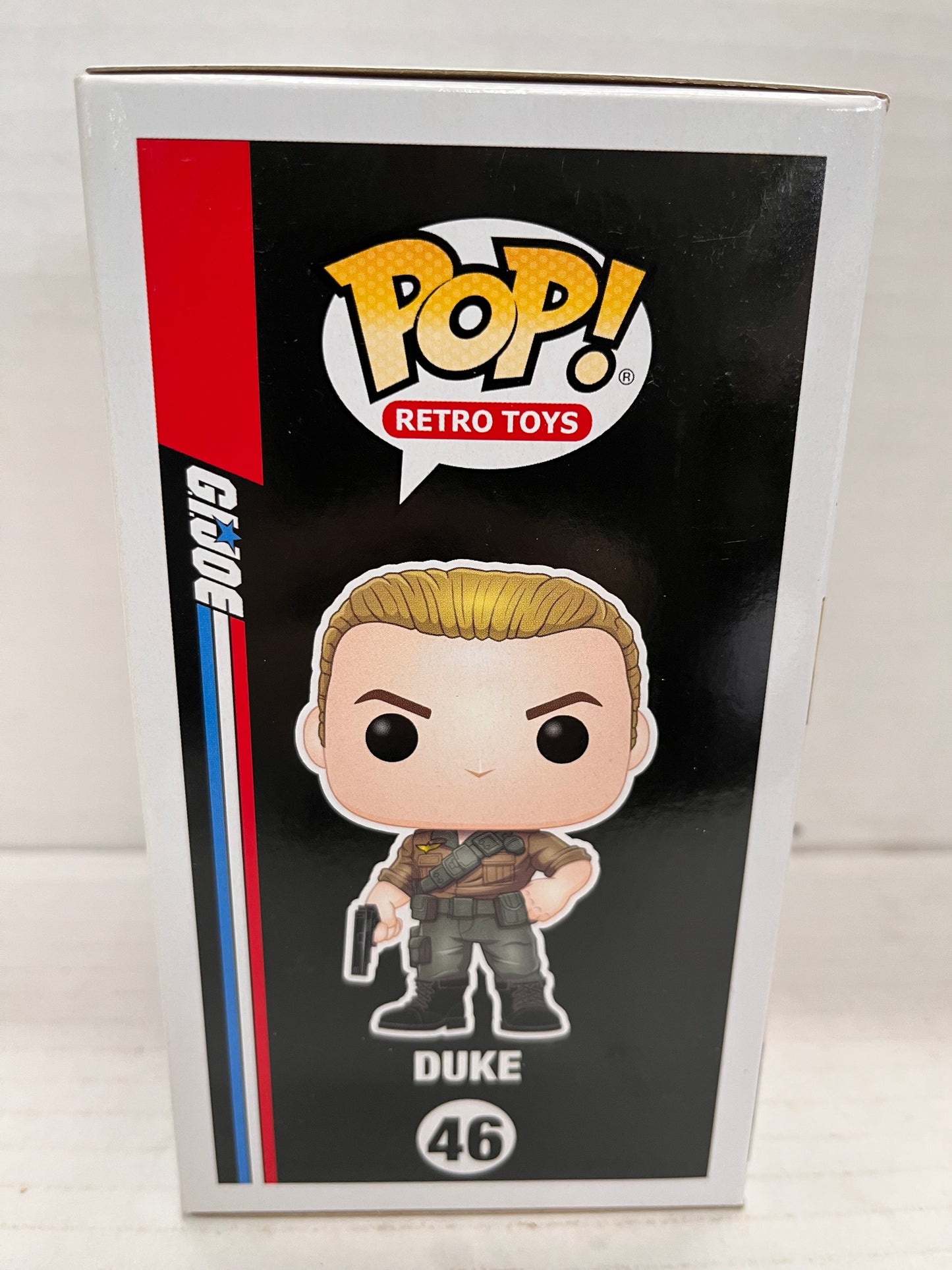 2020 Funko Pop! Retro Toys G.I. Joe Duke #46 GameStop Exclusive Vinyl Figure New