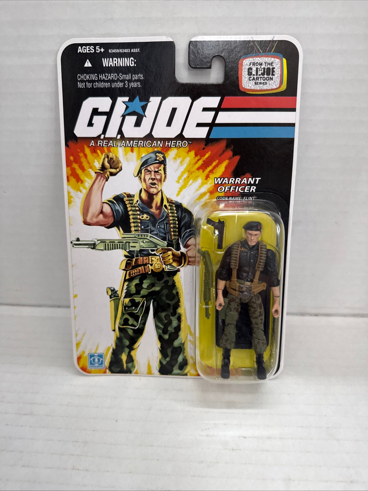 GI Joe 3.75” 25th Cartoon Series Flint MOC