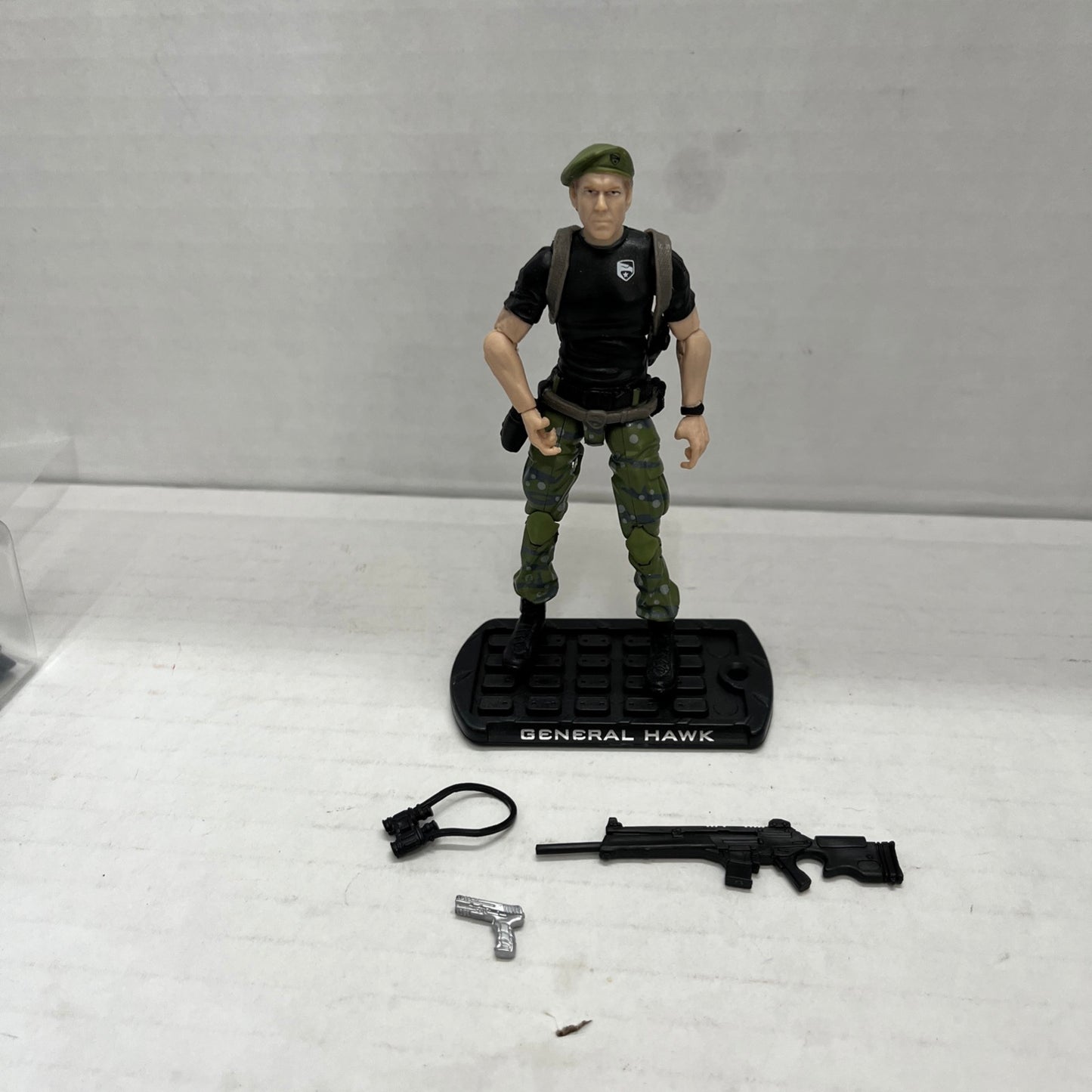 2009 GI JOE Rise Of Cobra GENERAL CLAYTON "HAWK" ABERNATHY v5 Wal-mart Exclusive