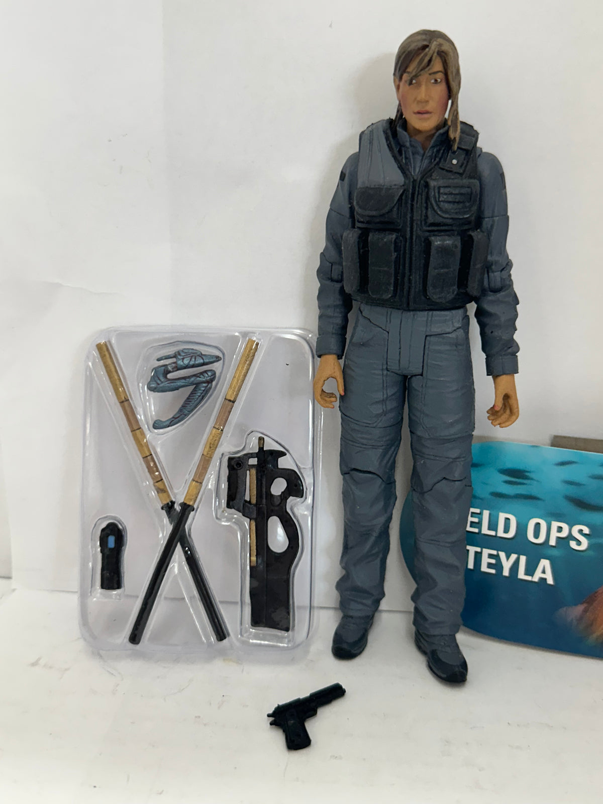 Field Ops Teyla Stargate Atlantis Figure Toy Diamond Select Loose Complete #1