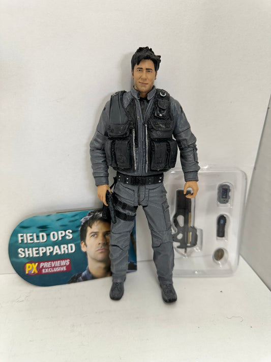 Stargate Atlantis Series 1 PX Previews Exclusive Field Ops Sheppard Figure #1