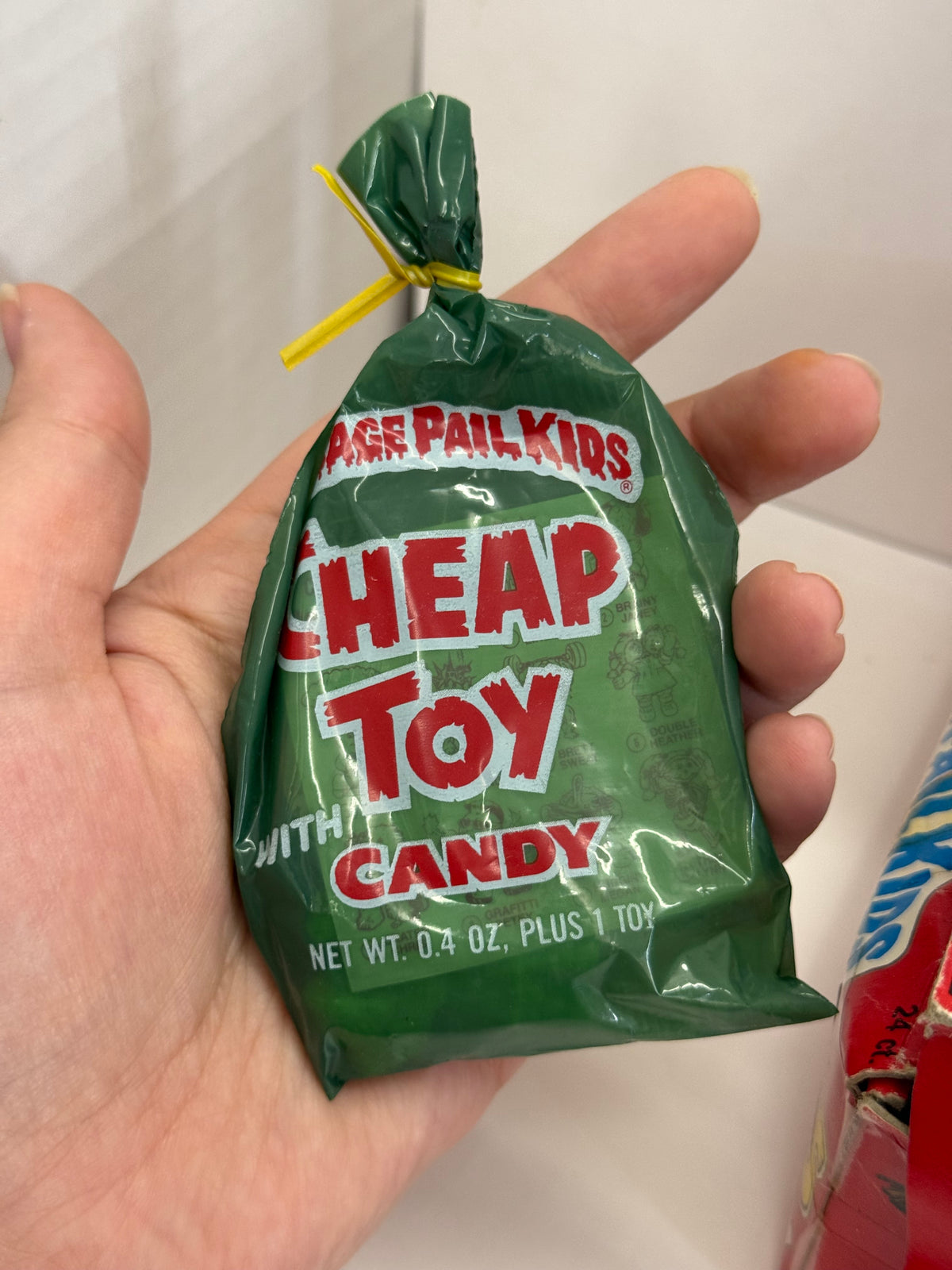 1986 Topps Vintage Garbage Pail Kids 1st Cheap Toys 24 bags In Original Box