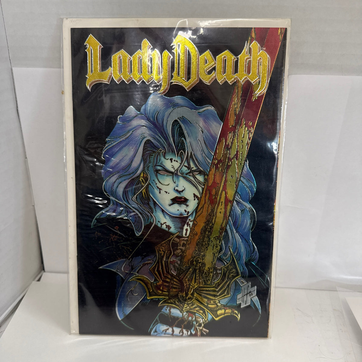 Lady Death #1 Chromium Edition Chaos! Comics 1994 Key Great Condition