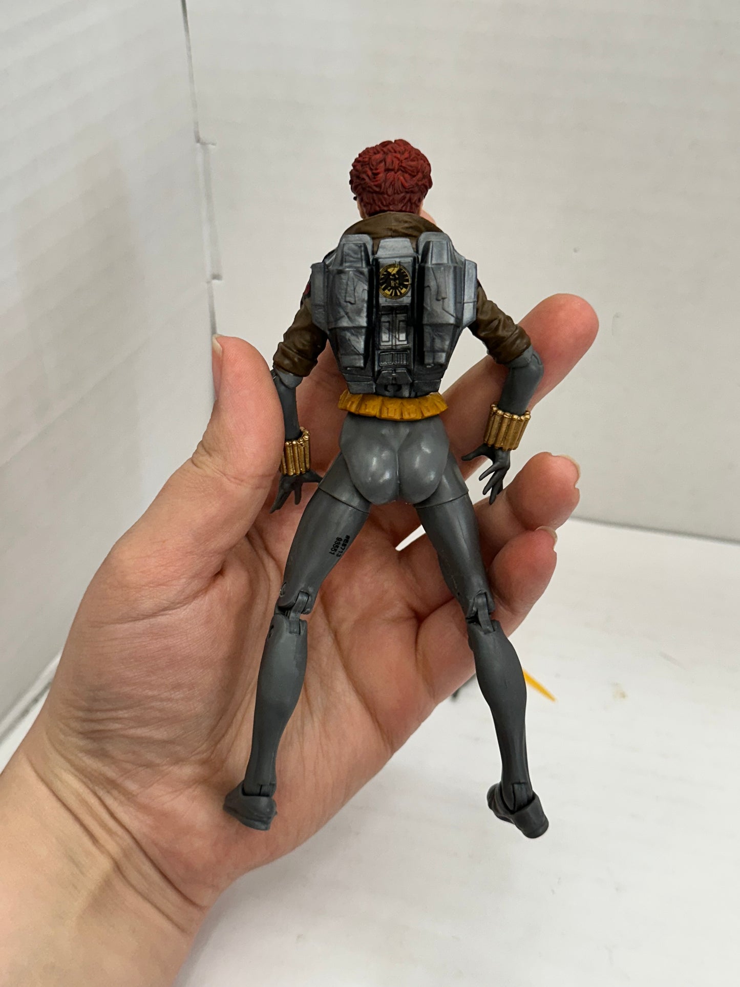 Marvel Legends Series Walmart Exclusive Black Widow Grey Suit Action Figure 6”