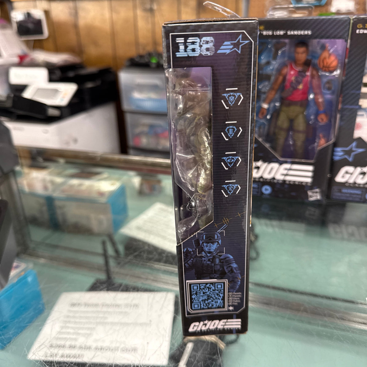 G.I. Joe Classified Series #188 Brent “Hit & Run” Scott 6" Action Figure In Hand