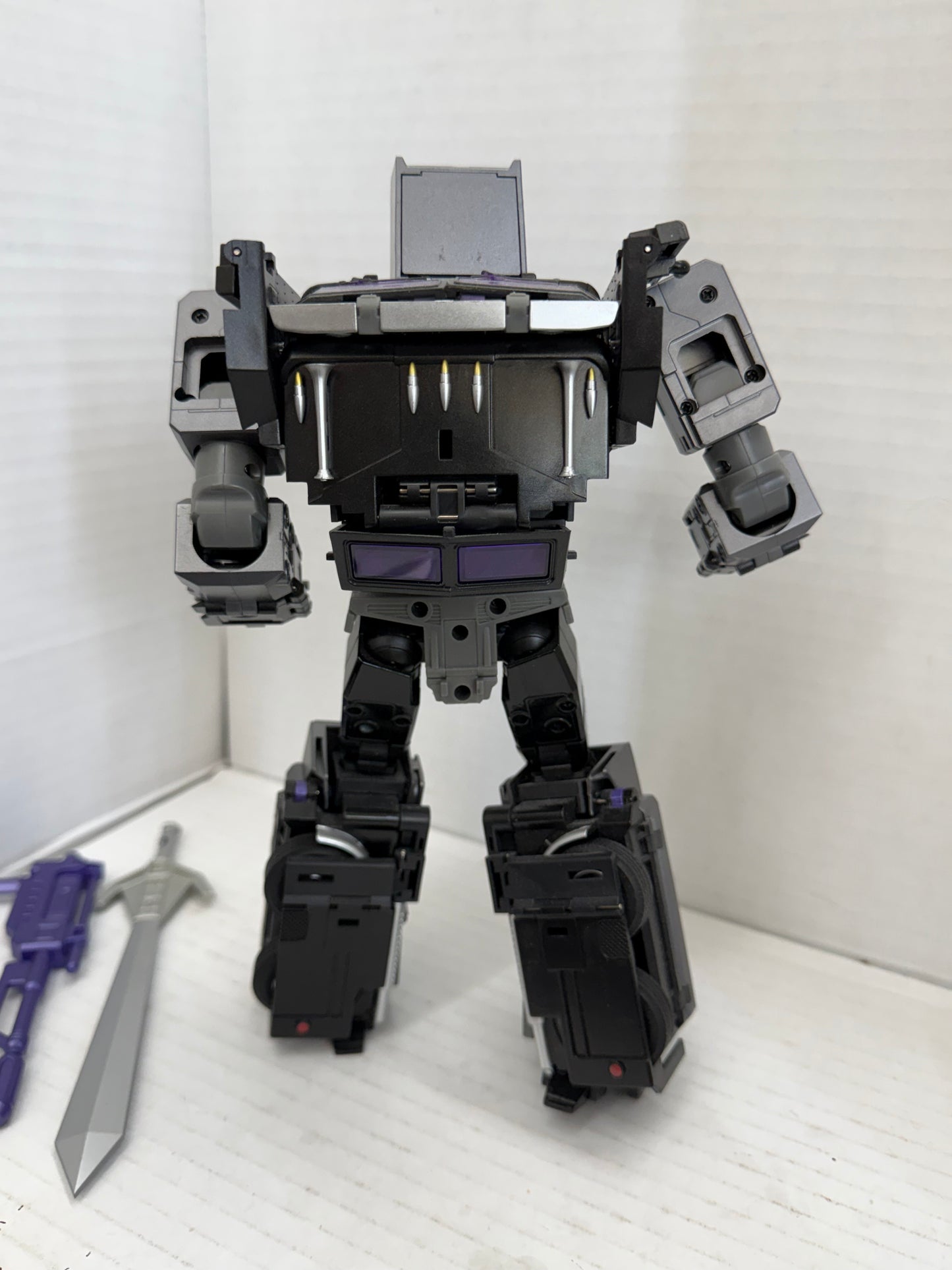 Transformable  X-Transbots MX-12T GRAVESTONE Motormaster Figures Open Box