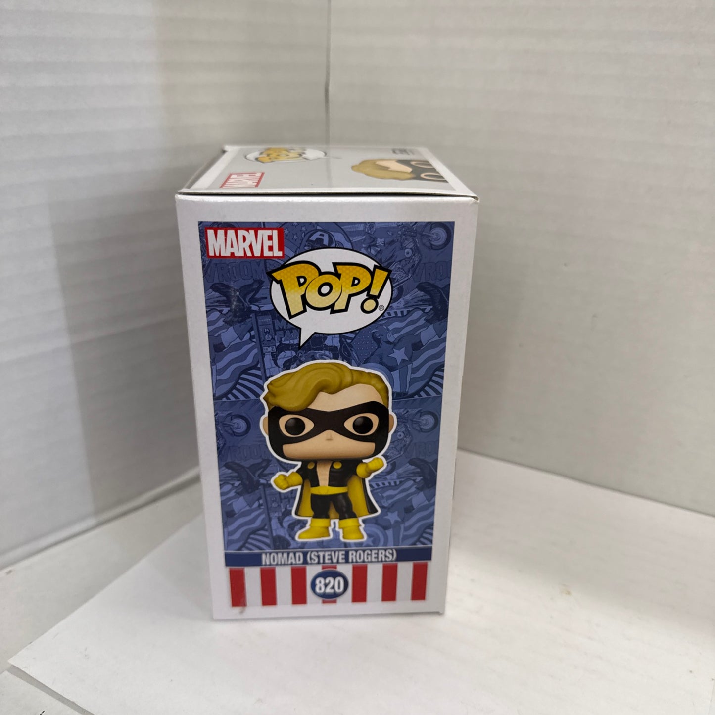 Funko Pop! Nomad Steve Rogers 820 Marvel Collector Corps Exclusive Comics Vinyl