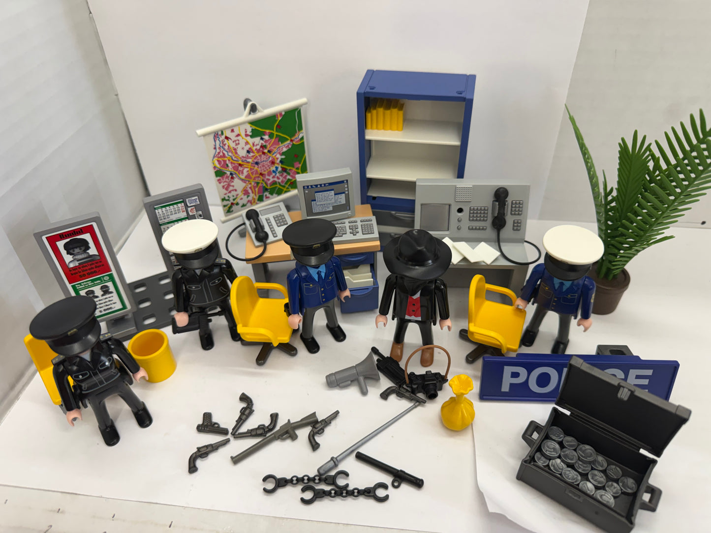 Playmobil LOT with random figures Detectives Scuba Boat Misc