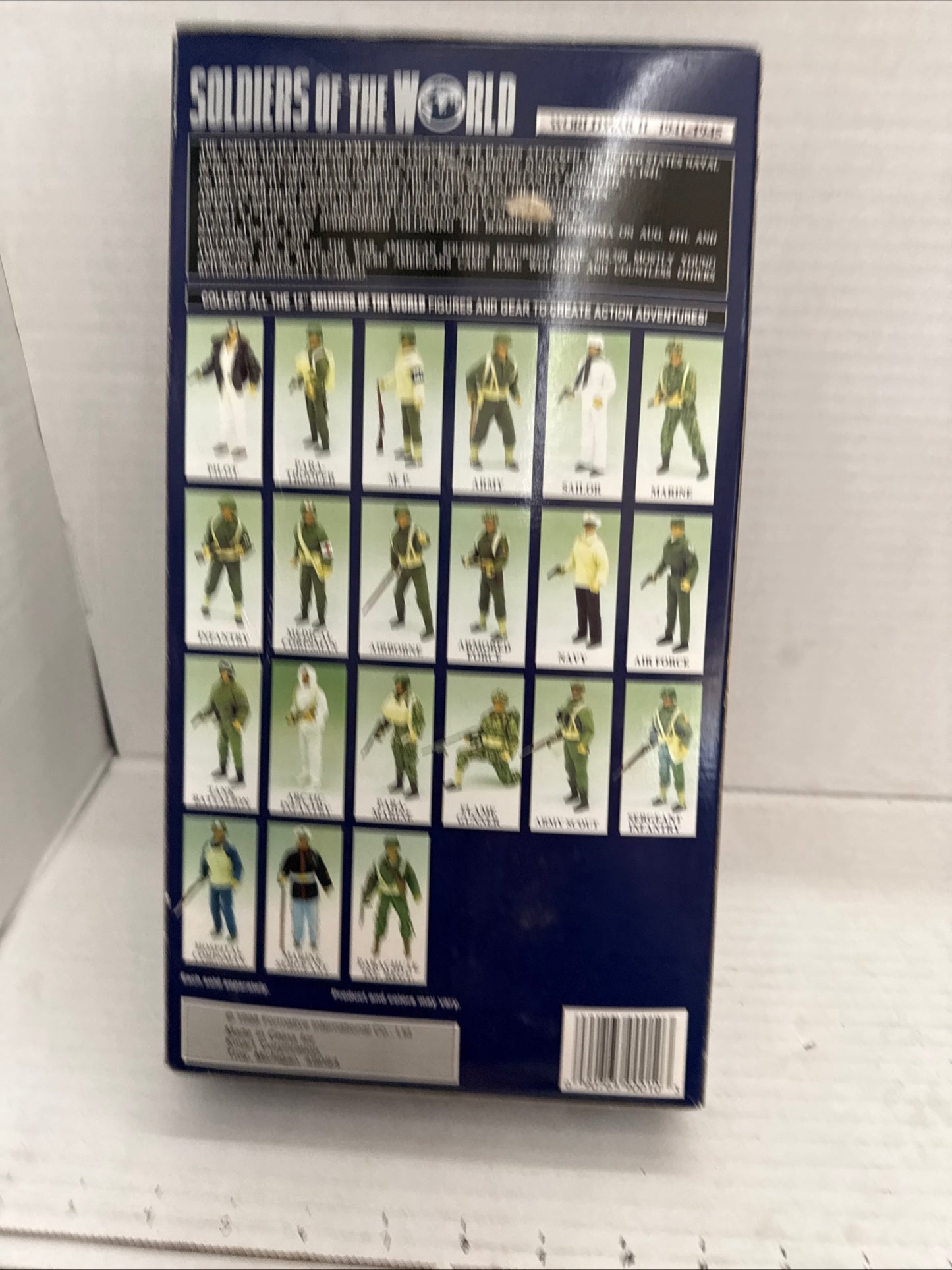 Toy Action Figure. Soldiers of The World, Flame Gunner