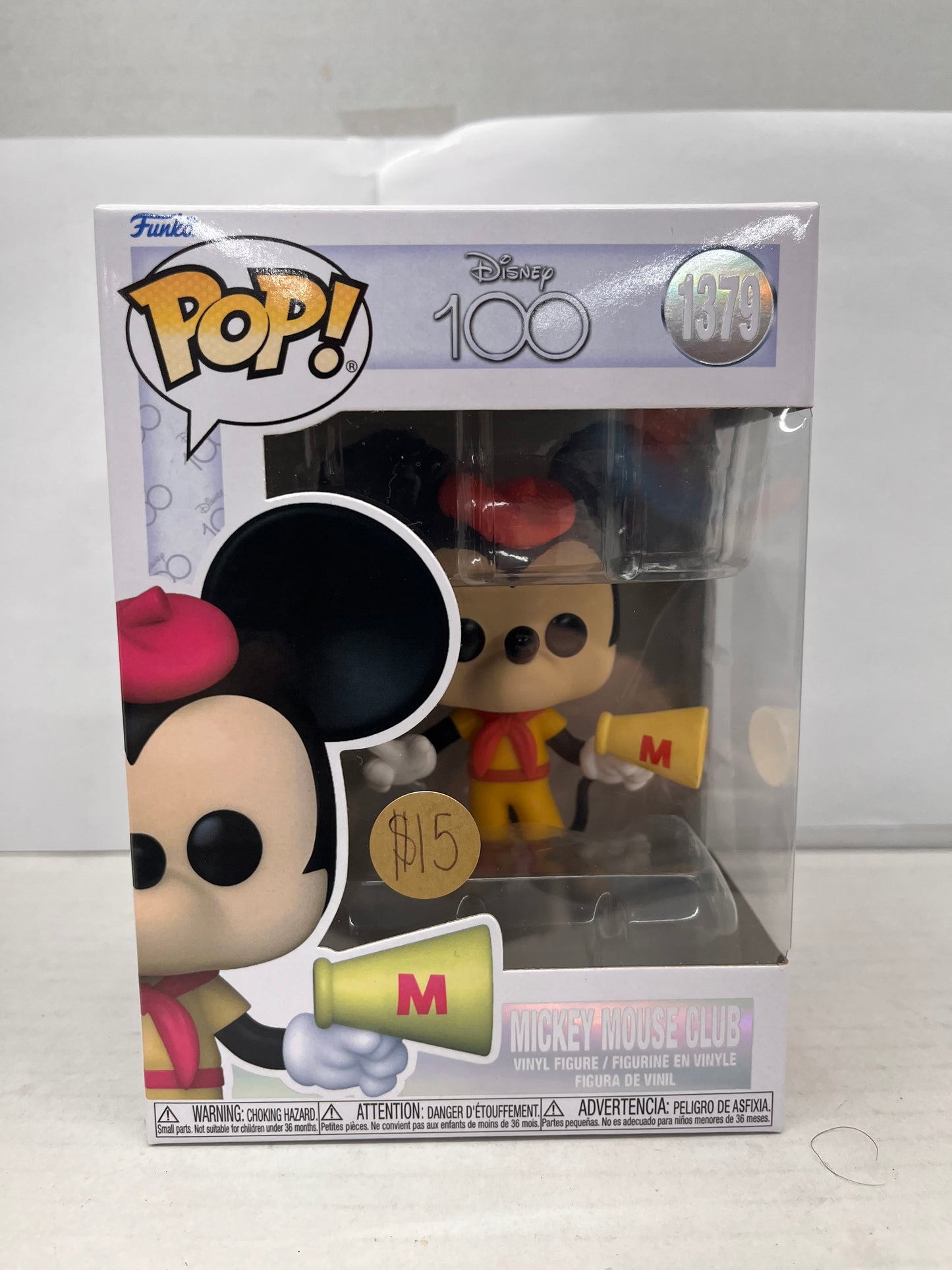 Funko Pop Disney 100 Mickey Mouse Club Vinyl Figure #1379