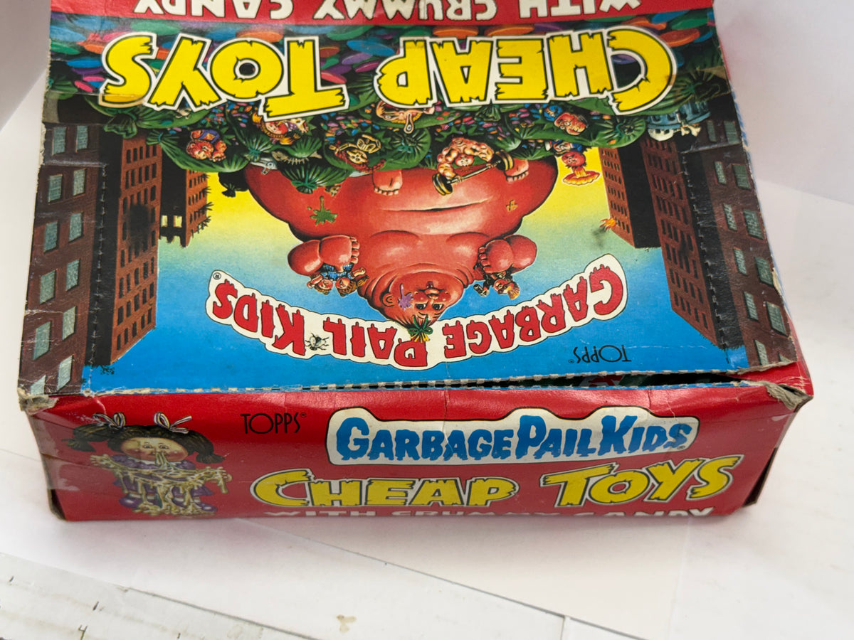 1986 Topps Vintage Garbage Pail Kids 1st Cheap Toys 24 bags In Original Box