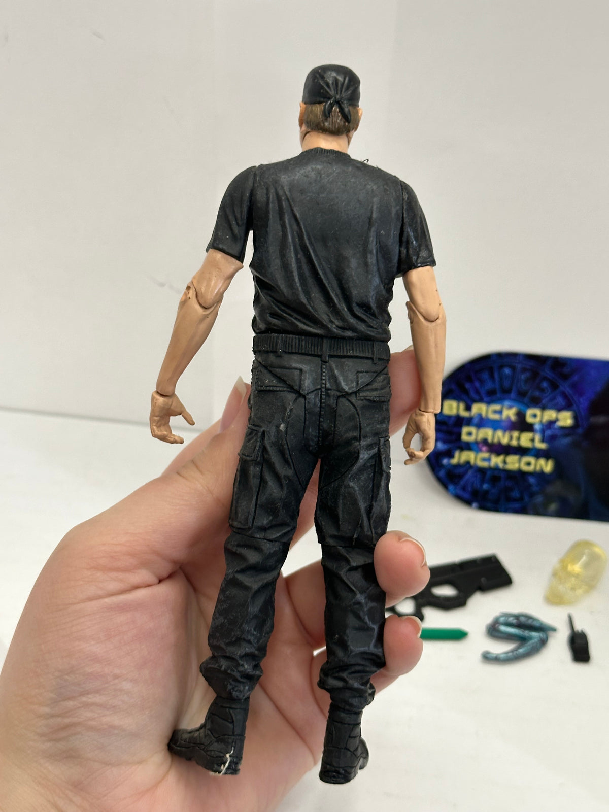 BLACK OPS DANIEL JACKSON STARGATE SG-1 7" ACTION FIGURE DIAMOND SELECT TOYS #1