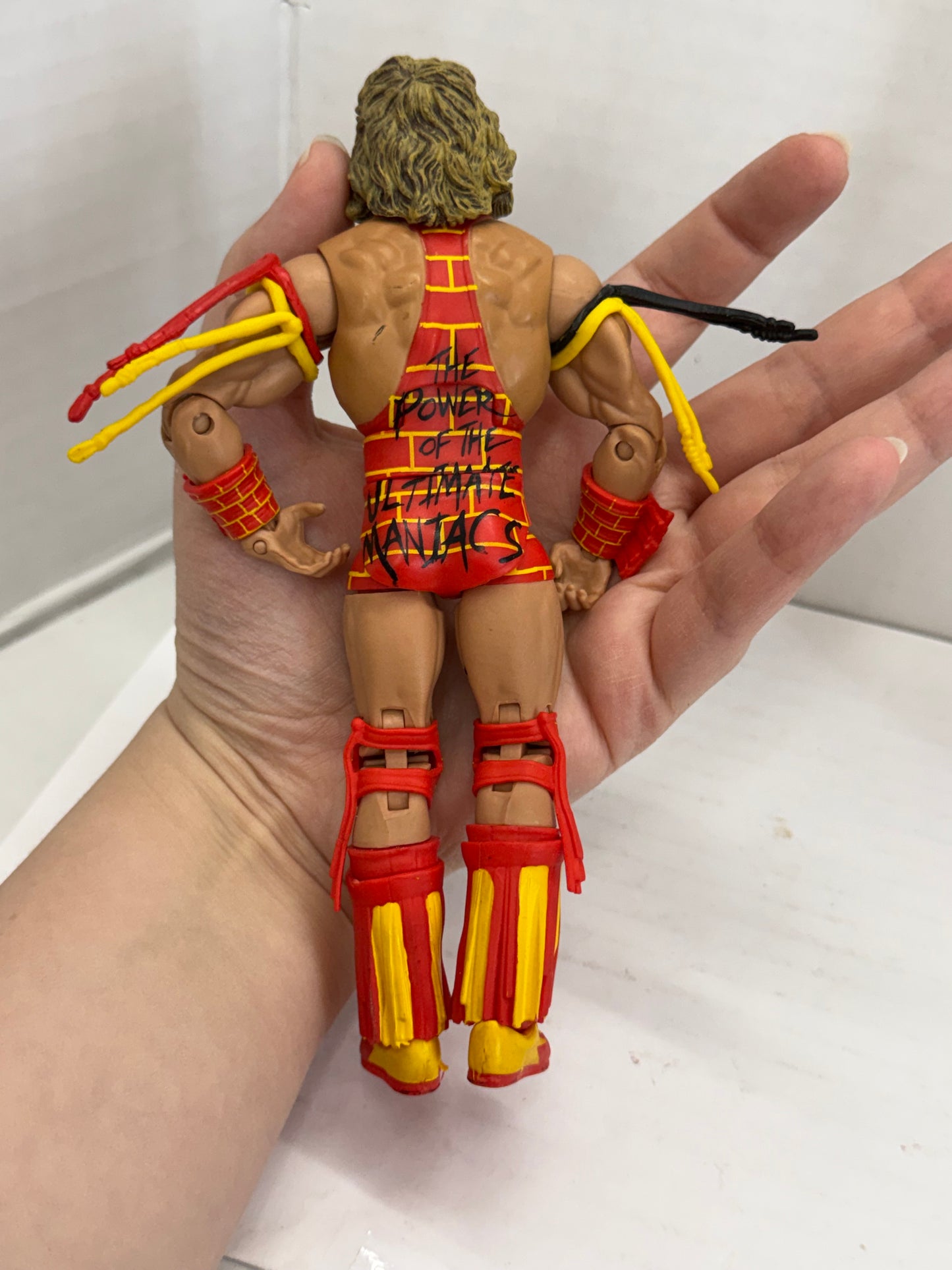 WWE Mattel Ultimate Warrior Elite Defining Moments Ultimate Maniacs WWF