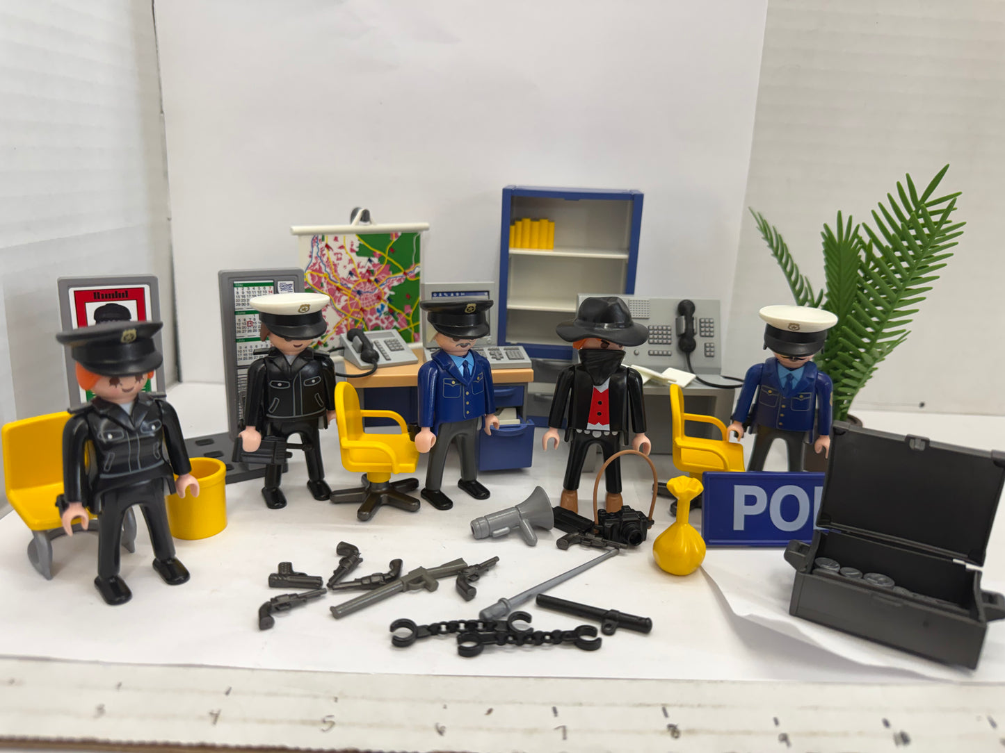 Playmobil LOT with random figures Detectives Scuba Boat Misc