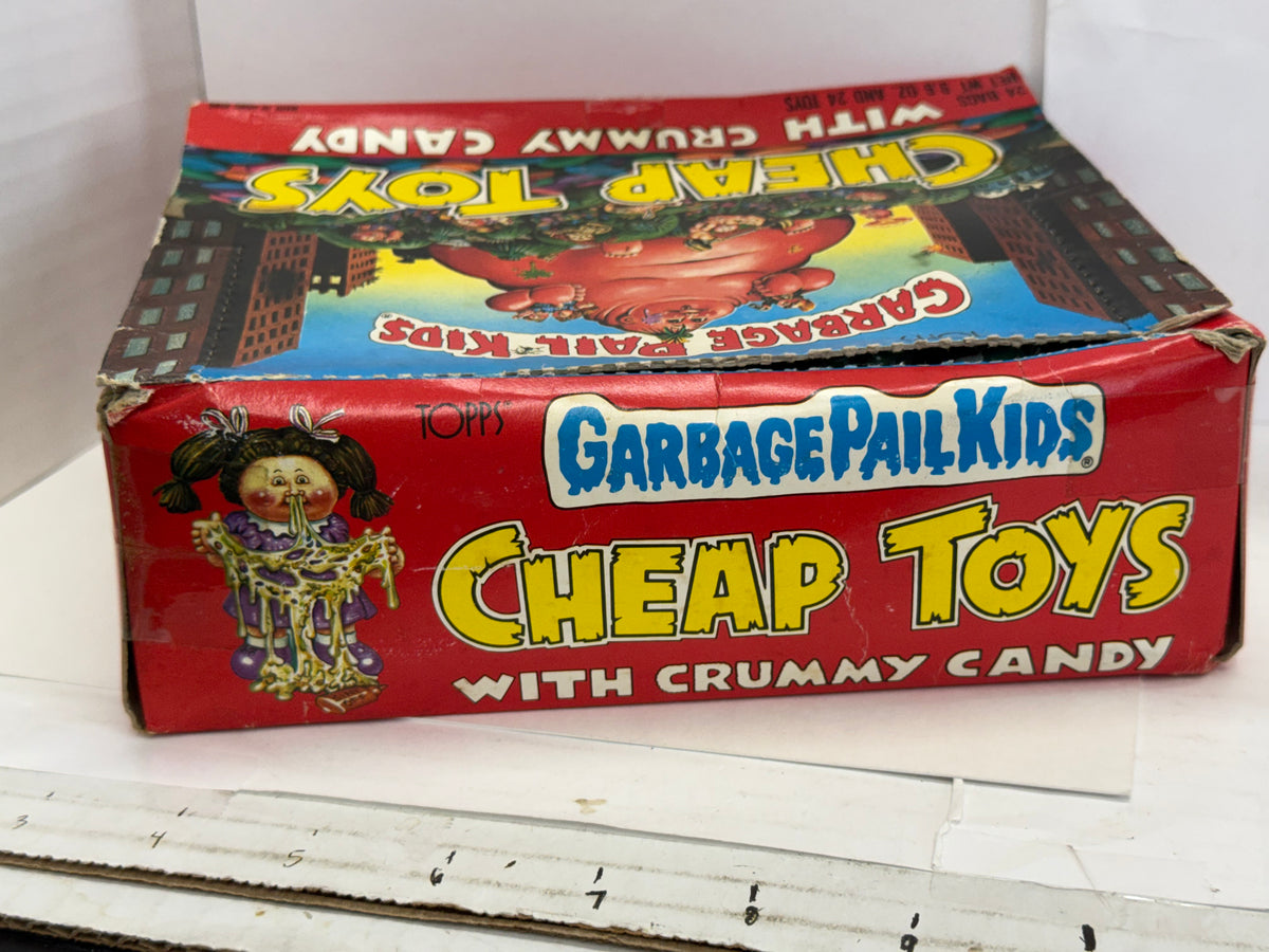 1986 Topps Vintage Garbage Pail Kids 1st Cheap Toys 24 bags In Original Box