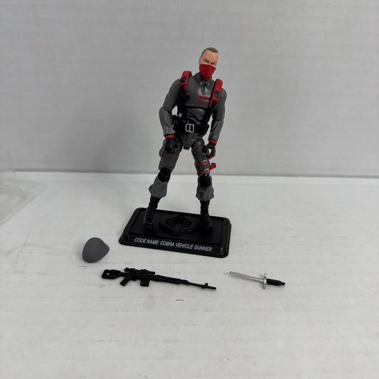 G.I. Joe 2008 COBRA VEHICLE GUNNER (V1) Cobra Infantry 3.75" Figure