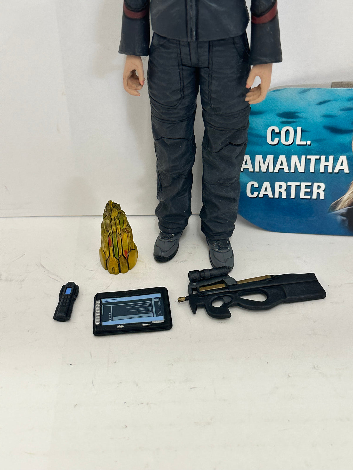 COL. SAMANTHA CARTER STARGATE ATLANTIS 7" ACTION FIGURE DIAMOND SELECT TOYS #1