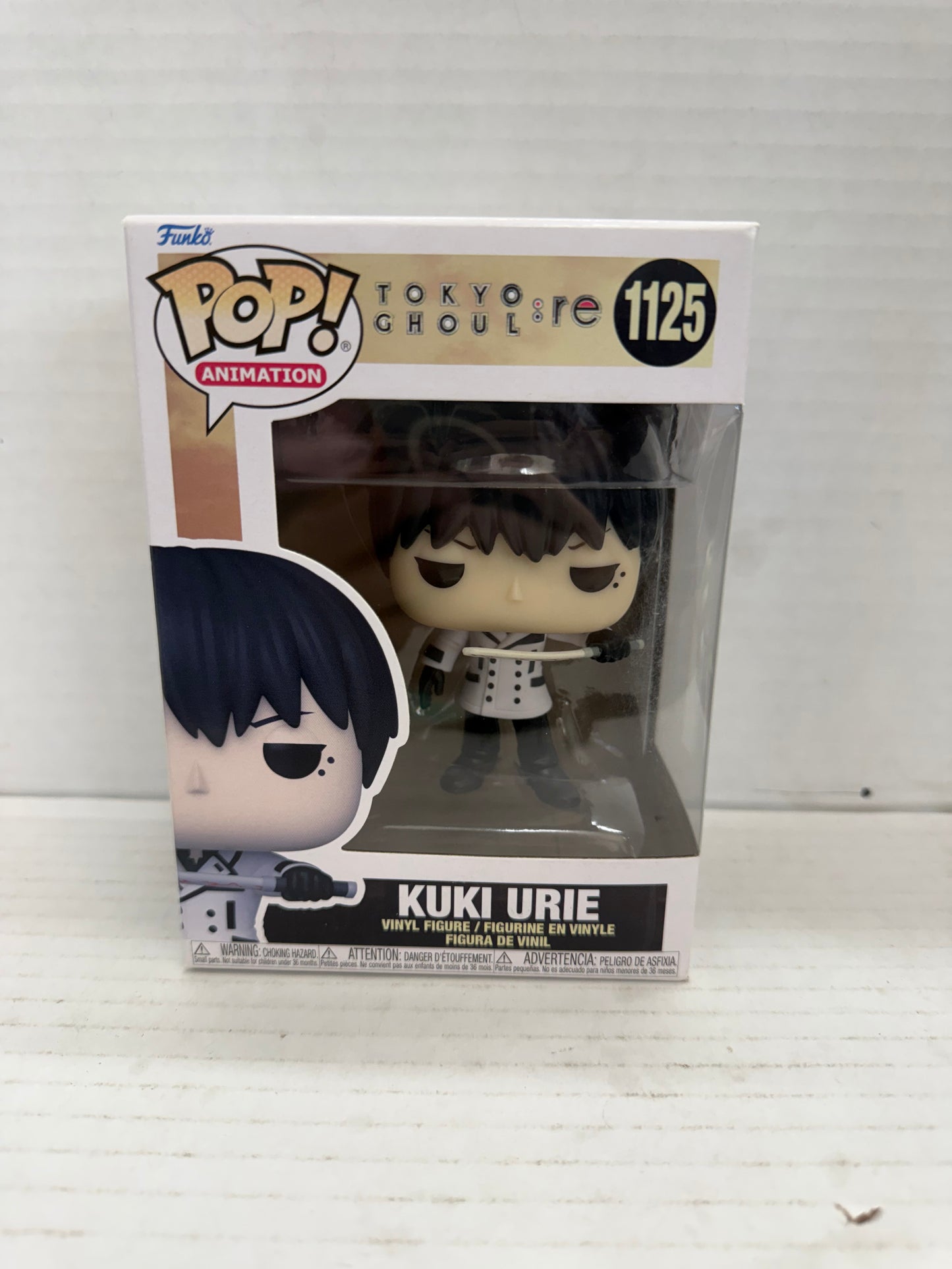 NEW FUNKO POP ANIMATION 1125 TOKYO GHOUL KUKI URIE FIGURE