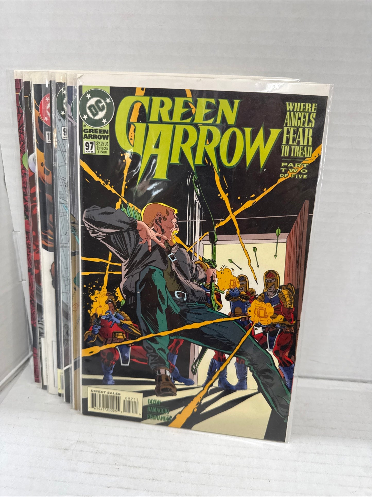 Green Arrow DC 1995 DC Comic Entire Run Of 11