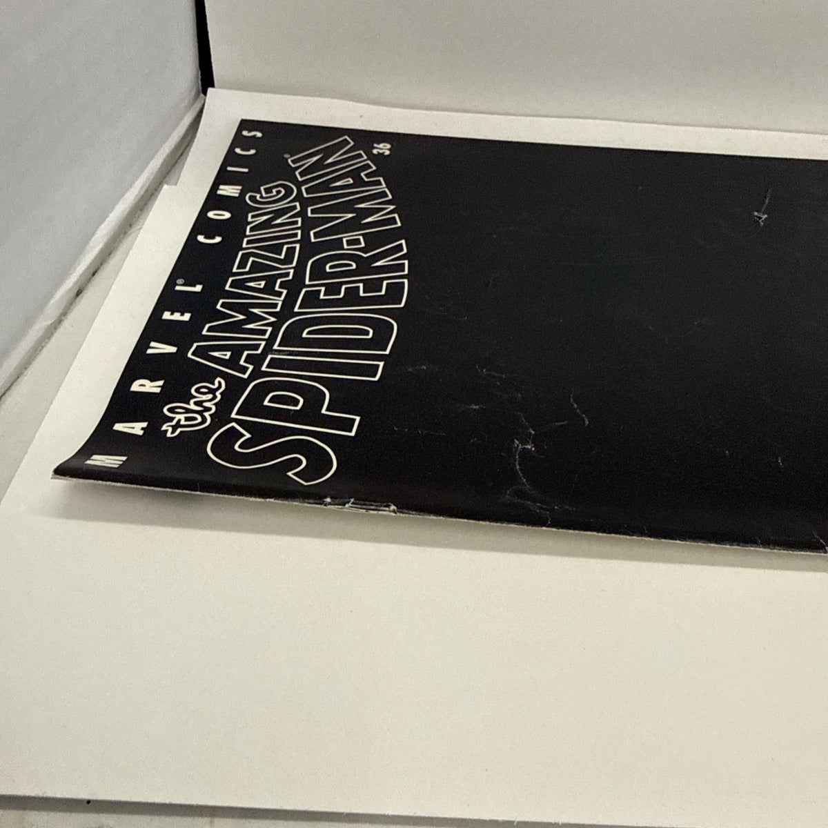 AMAZING SPIDER-MAN #36  9/11 World Trade Center Story (cover Damage)