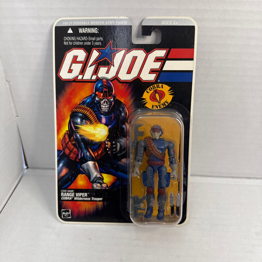 Hasbro GI Joe 3 3/4" Cobra Range Viper - Direct To Consumer 2005 Brand New