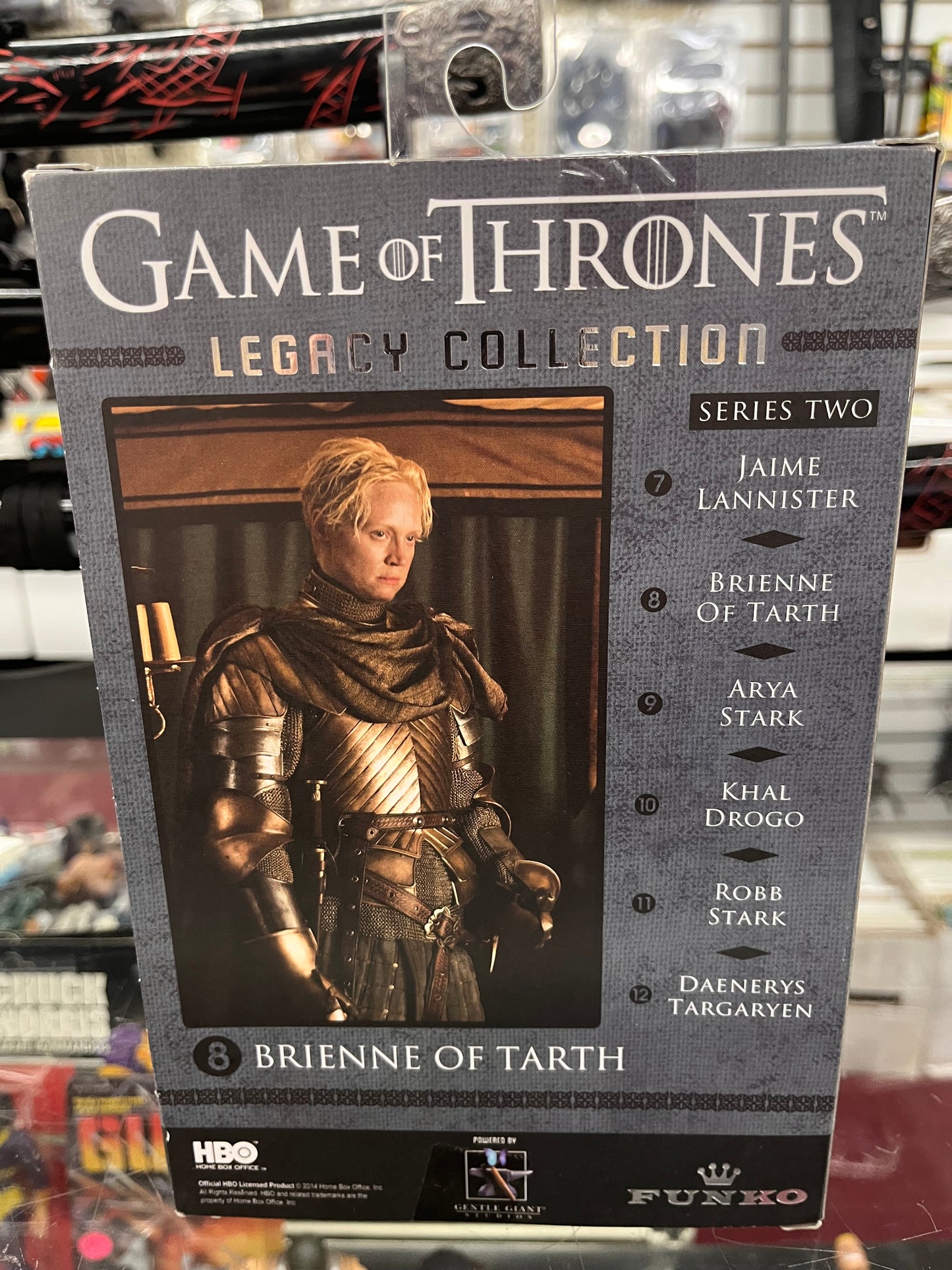 GAME OF THRONES BRIENNE OF TARTH LEGACY COLLECTION SERIES 2 ACTION FIGURE