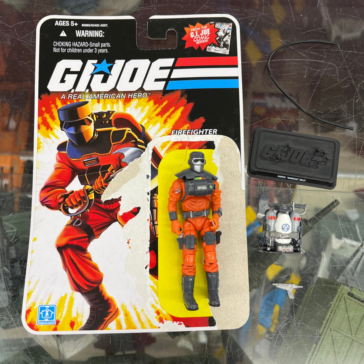 Barbecue, GI Joe 25th anniversary 3.75 action figure