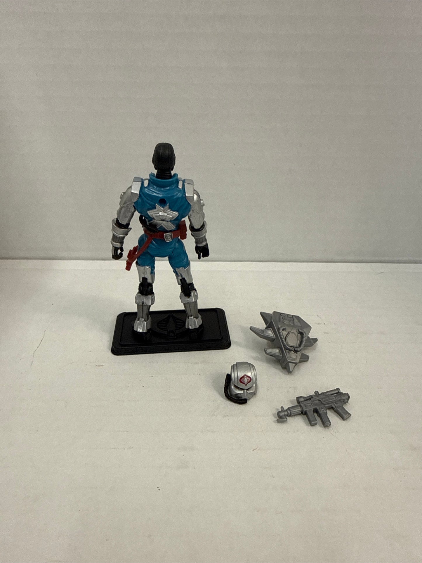 GI Joe Cobra Commander V28 Action Figure Complete Battle Armor 25th Anniversary