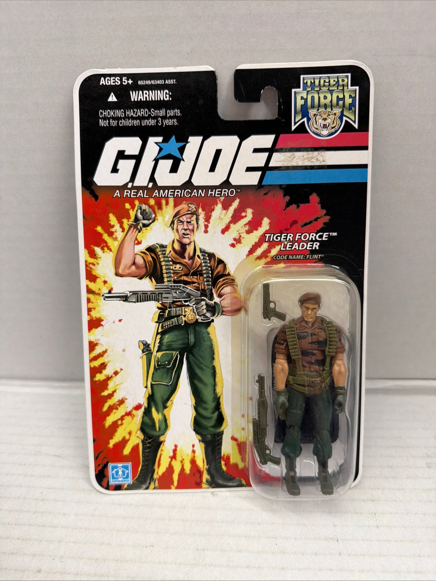 G.I. JOE 25th Anniversary FLINT: TIGER FORCE LEADER Action Figure (Hasbro 3.75")