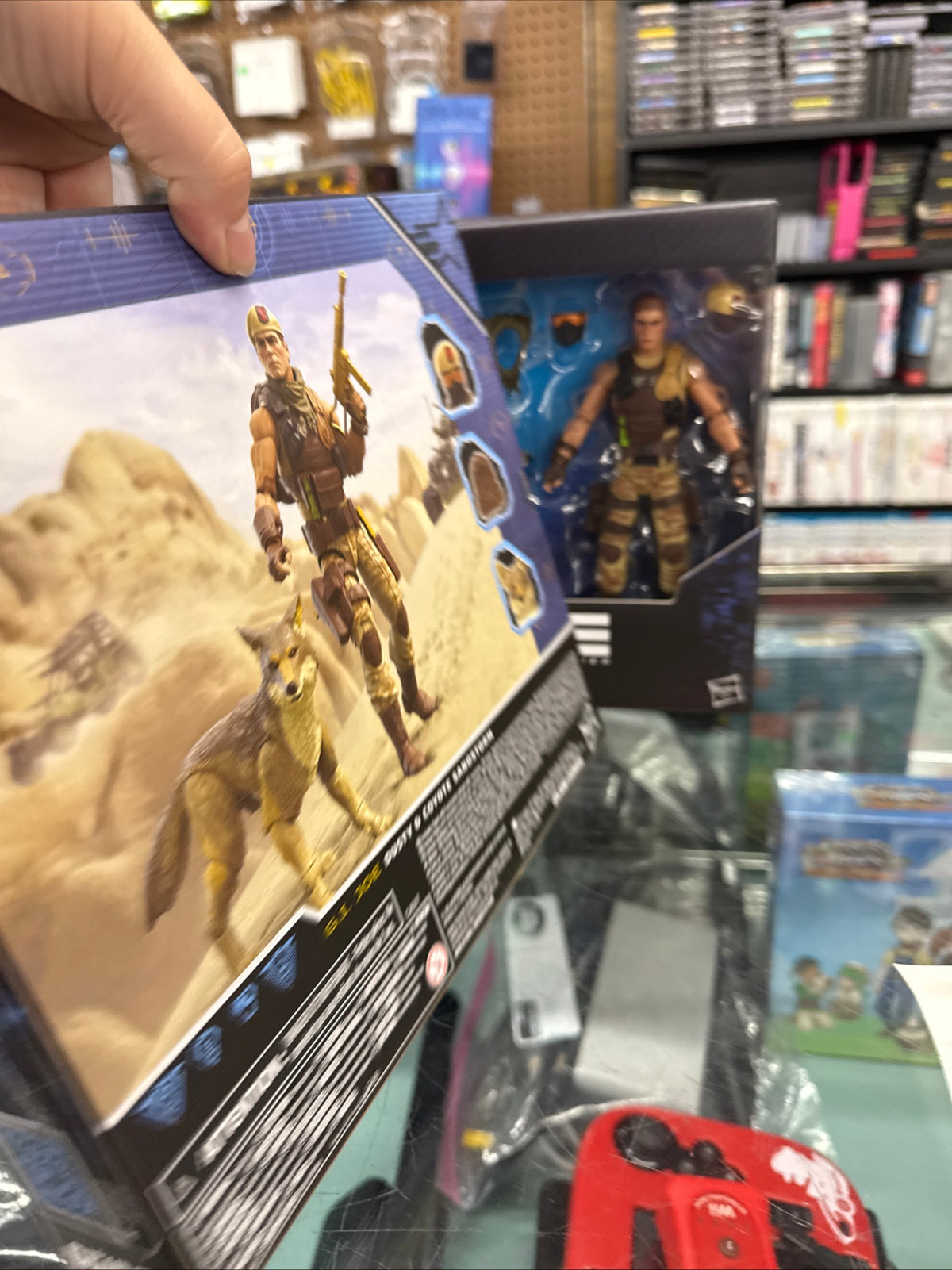 GI JOE CLASSIFIED SERIES #217 DUSTY & SANDSTORM COYOTE SEALED