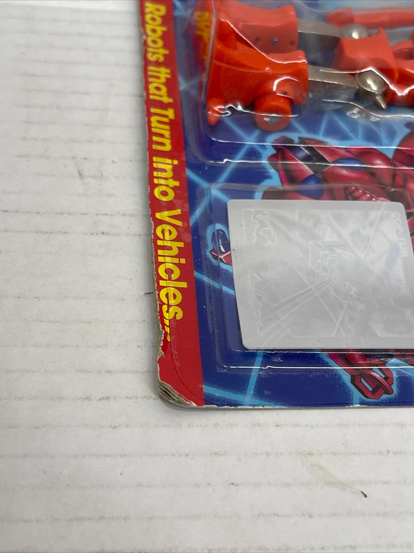 Bugsie Renegade Robot Monster 3D Sticker Gobots 1985 Tonka Figure NEW SEALED