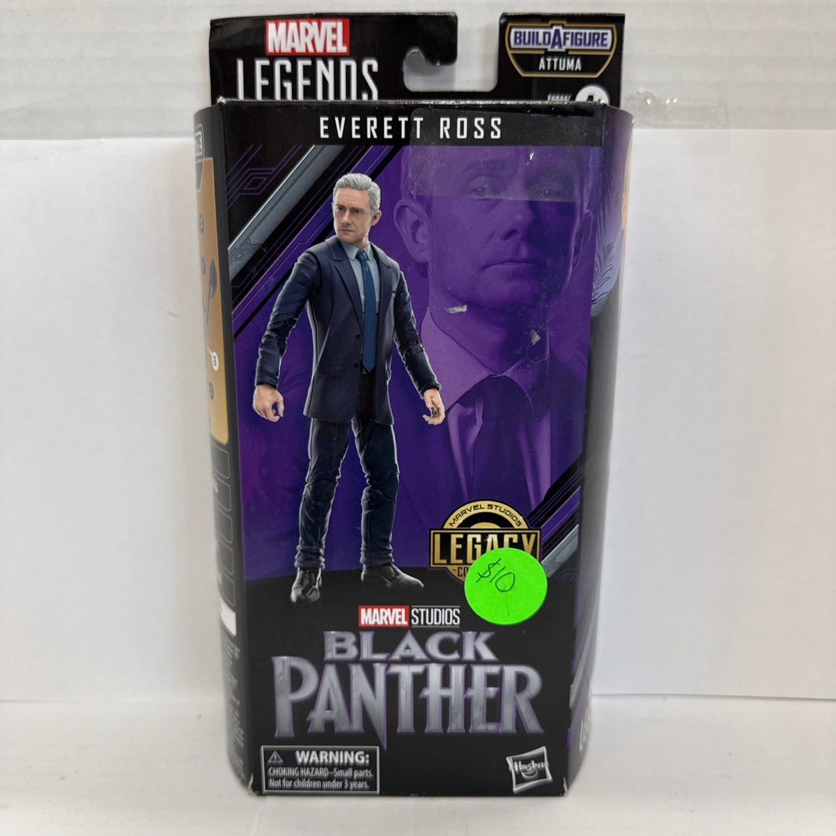 Marvel Legends Hasbro Attuma BAF Series Everett Ross Action Figure