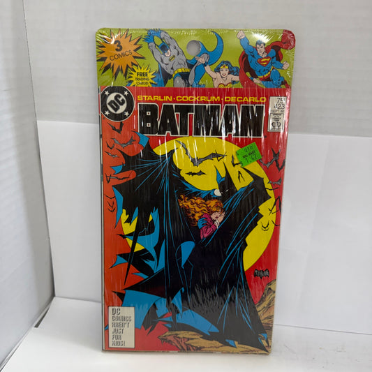 DC COMICS Batman #423 Sealed 3 comic package Rare MCFARLANE 1ST DC COVER