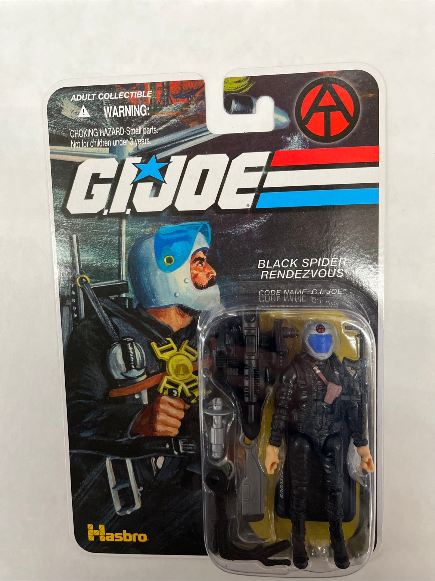 Black Spider Rendezvous Club Exclusive FSS G.I. JOE COBRA 25th Adventure Team