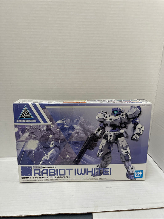 30 Minutes Missions #23 eEXM-21 (Rabiot White) 30MM Model Kit Bandai Hobby