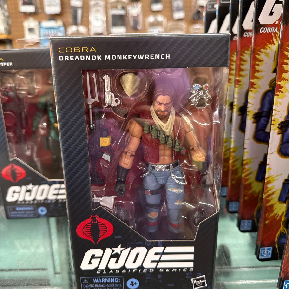 GI Joe Classified Series #167 Dreadnok Monkeywrench 6" Figure Hasbro 2025 New