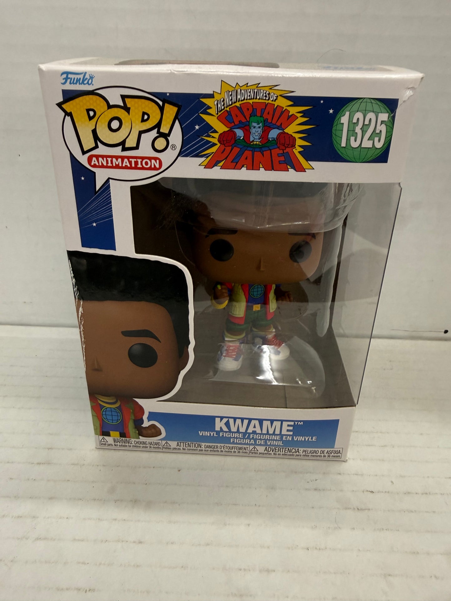 Funko Captain Planet POP Kwame Vinyl Figure NEW