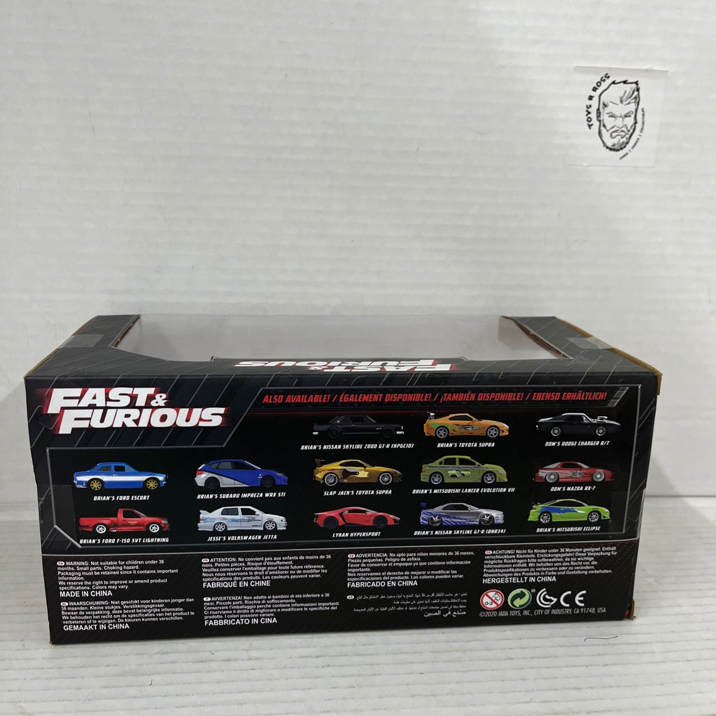 1969 DODGE CHARGER DAYTONA RED "FAST & FURIOUS " 1/24 DIECAST MODEL JADA