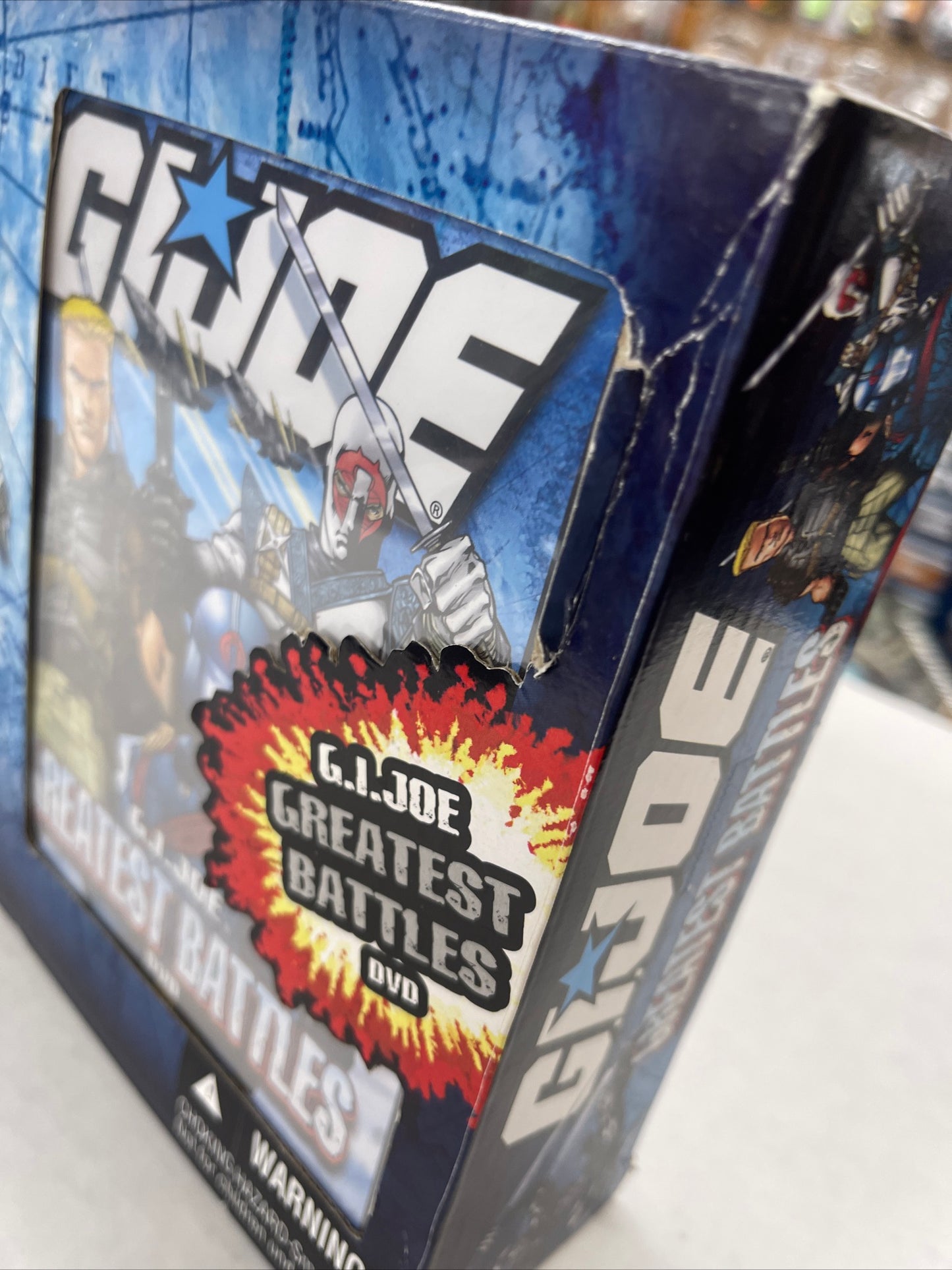 G.I.JOE Greatest Battles, No DVD,Duke, Cobra Commander, Snake Eyes, Storm Shadow