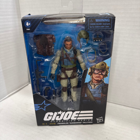 AIRBORNE 115 GI Joe Classified MISB New Action Figure in Box Opened