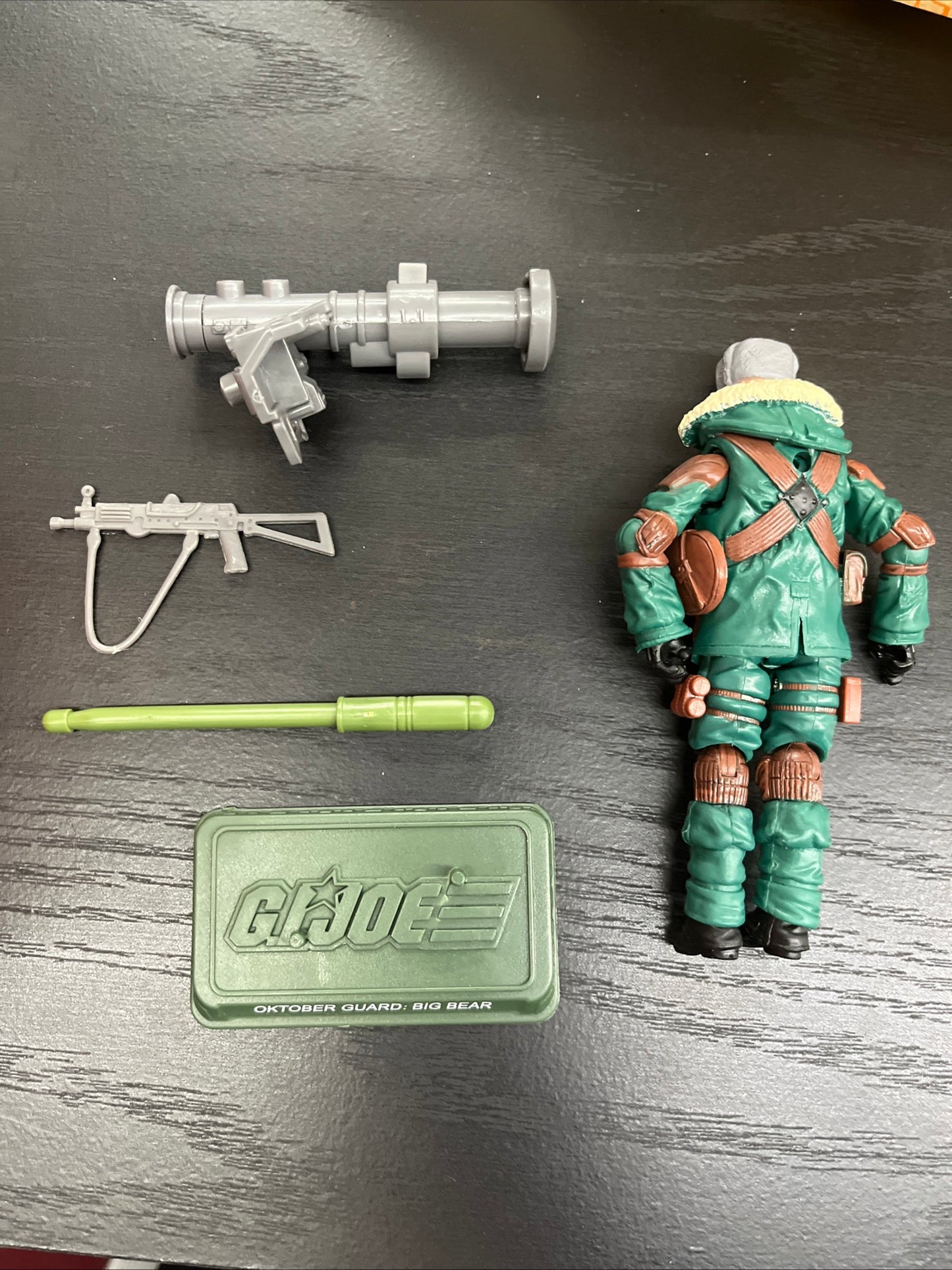 GI JOE Cobra Big Bear Oktober Guard Club FSS 2014 Exclusive MISSING 1 GUN