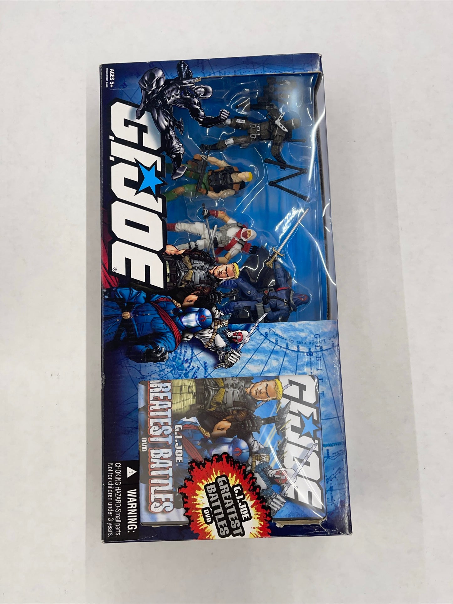 G.I.JOE Greatest Battles, No DVD,Duke, Cobra Commander, Snake Eyes, Storm Shadow