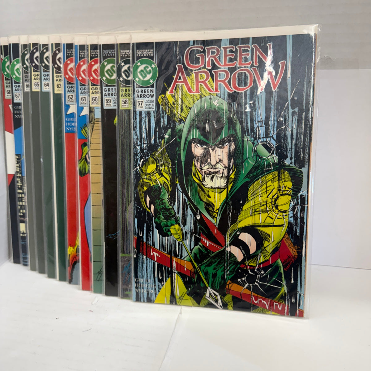 Green Arrow #56-68  Run Of 13. DC 1992