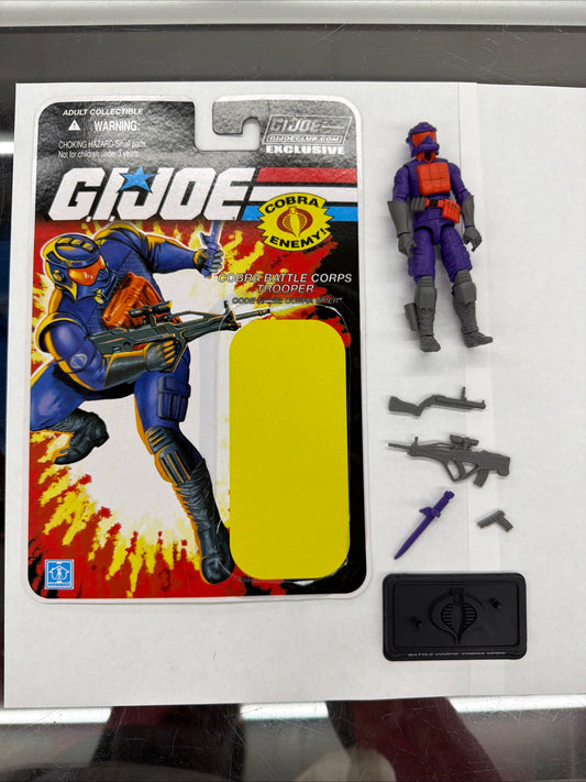 Viper Battle Corps Trooper FSS G.I. JOE COBRA 25th Club Exclusive MOC
