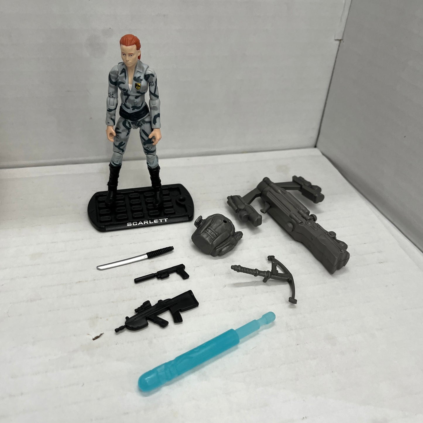 GI JOE THE RISE OF COBRA Scarlett ACTION FIGURE